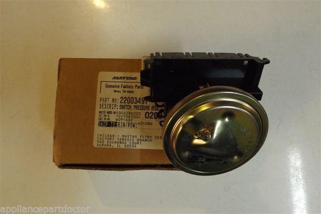 MAYTAG washer 22003497 PRESSURE SWITCH BSQ NEW IN BOX MAYTAG washer 22003497 PRESSURE SWITCH BSQ NEW IN BOX